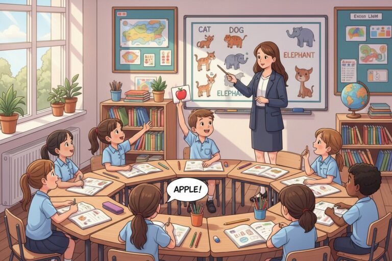 Lộ trình học tiếng Anh cho bé 6–10 tuổi (bộ sách global success)